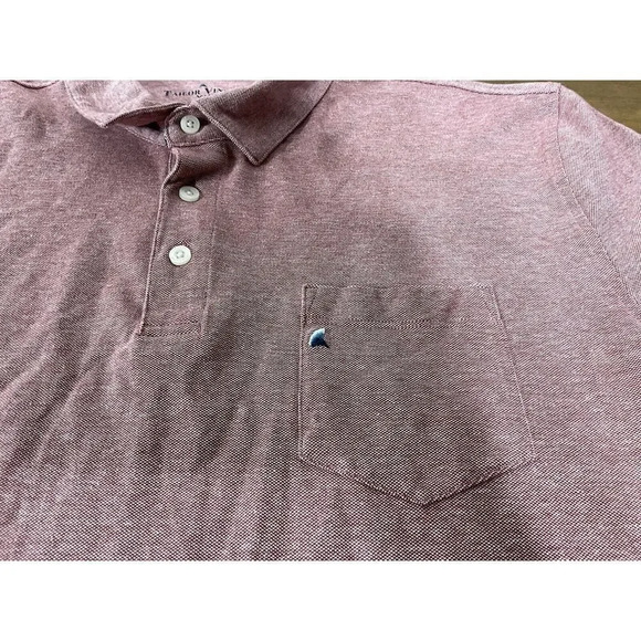 Taylor Vintage Shirt Mens 2XL Red Golf Polo Short Sleeve Casual Adult - Picture 2 of 7